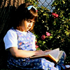 missnicegirl: Sitting outside, reading a book. (ι under a tree)