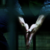 manofmyword: Hands, seen through jail cell bars. (⑼ the store by the dungeon)